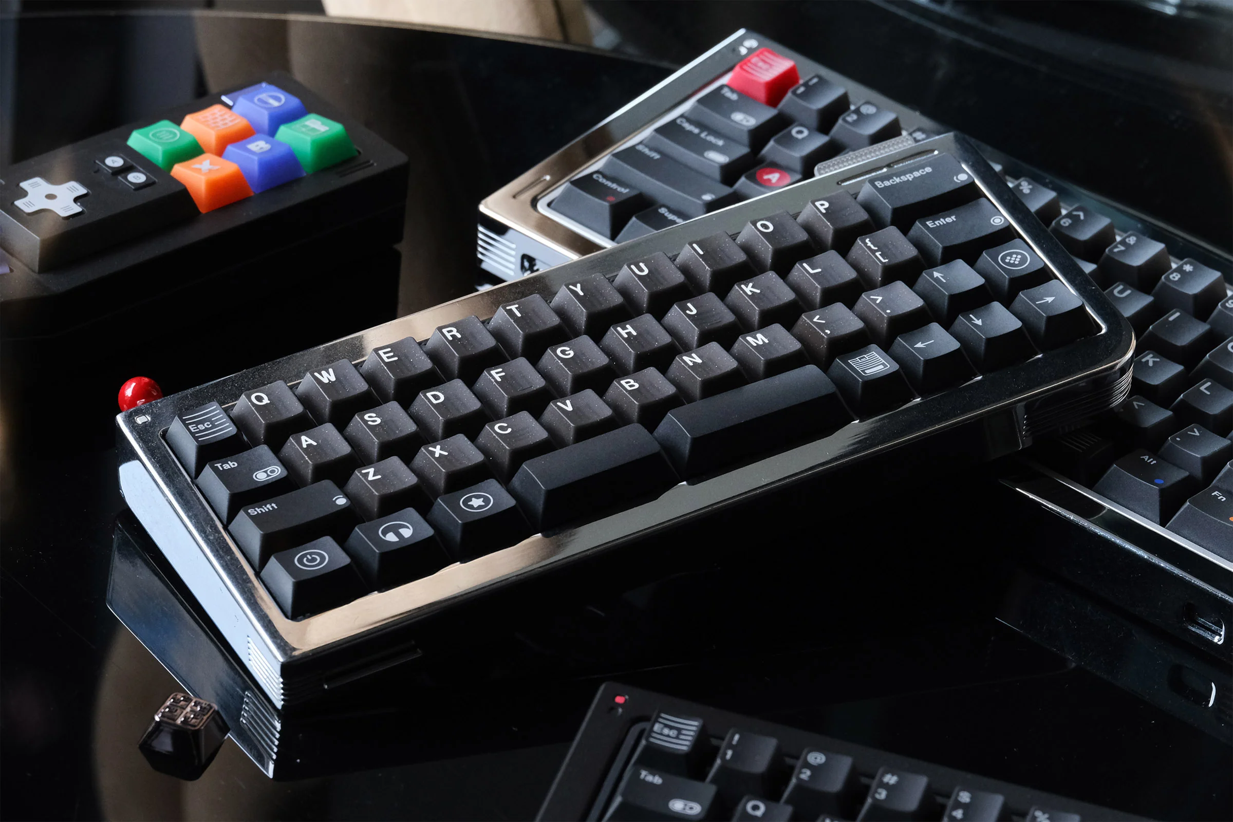 80Retros Game 1989 Black Translucent Keycap Set - Image 14