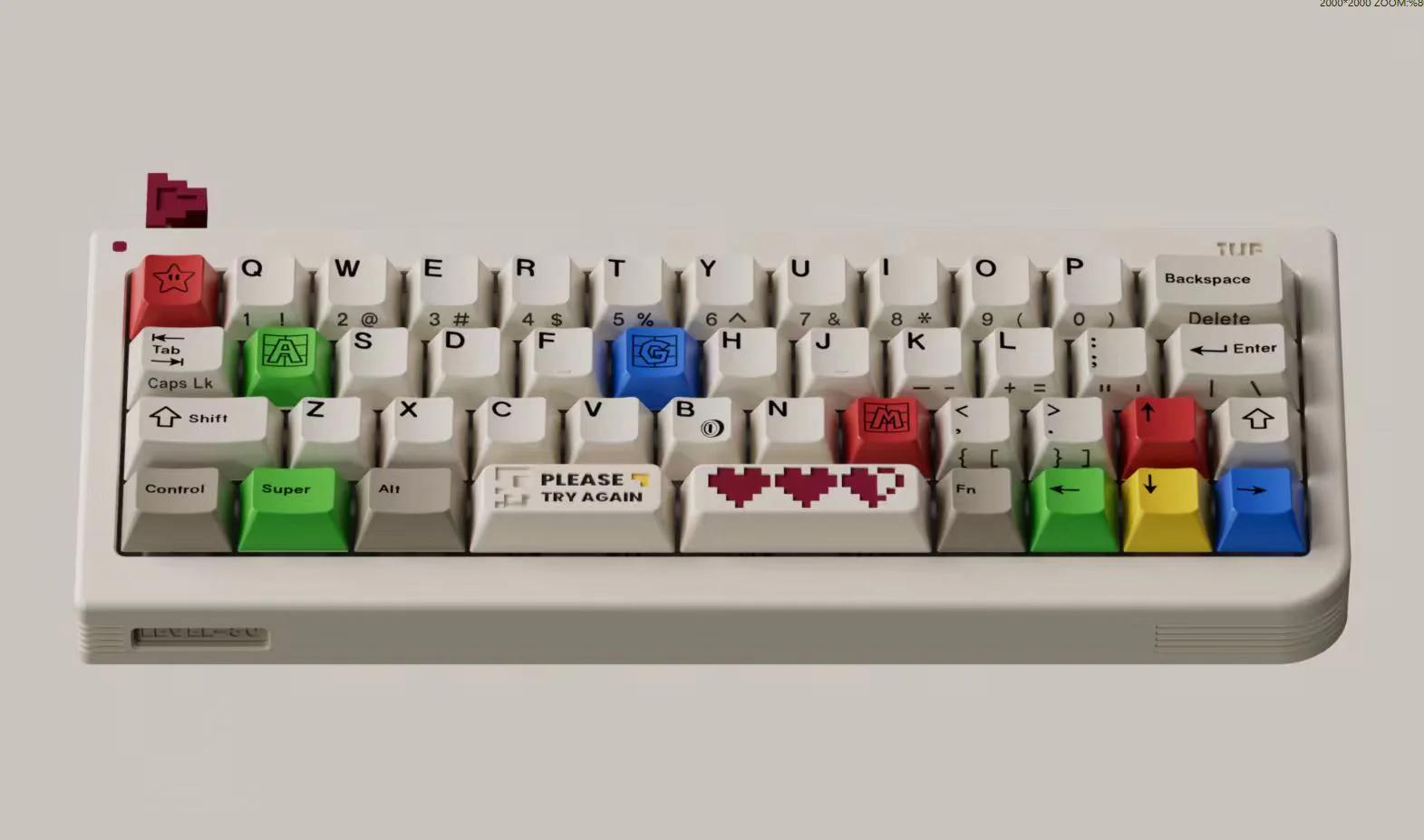 80Retros GB40 40% Wireless Keyboard - Image 21