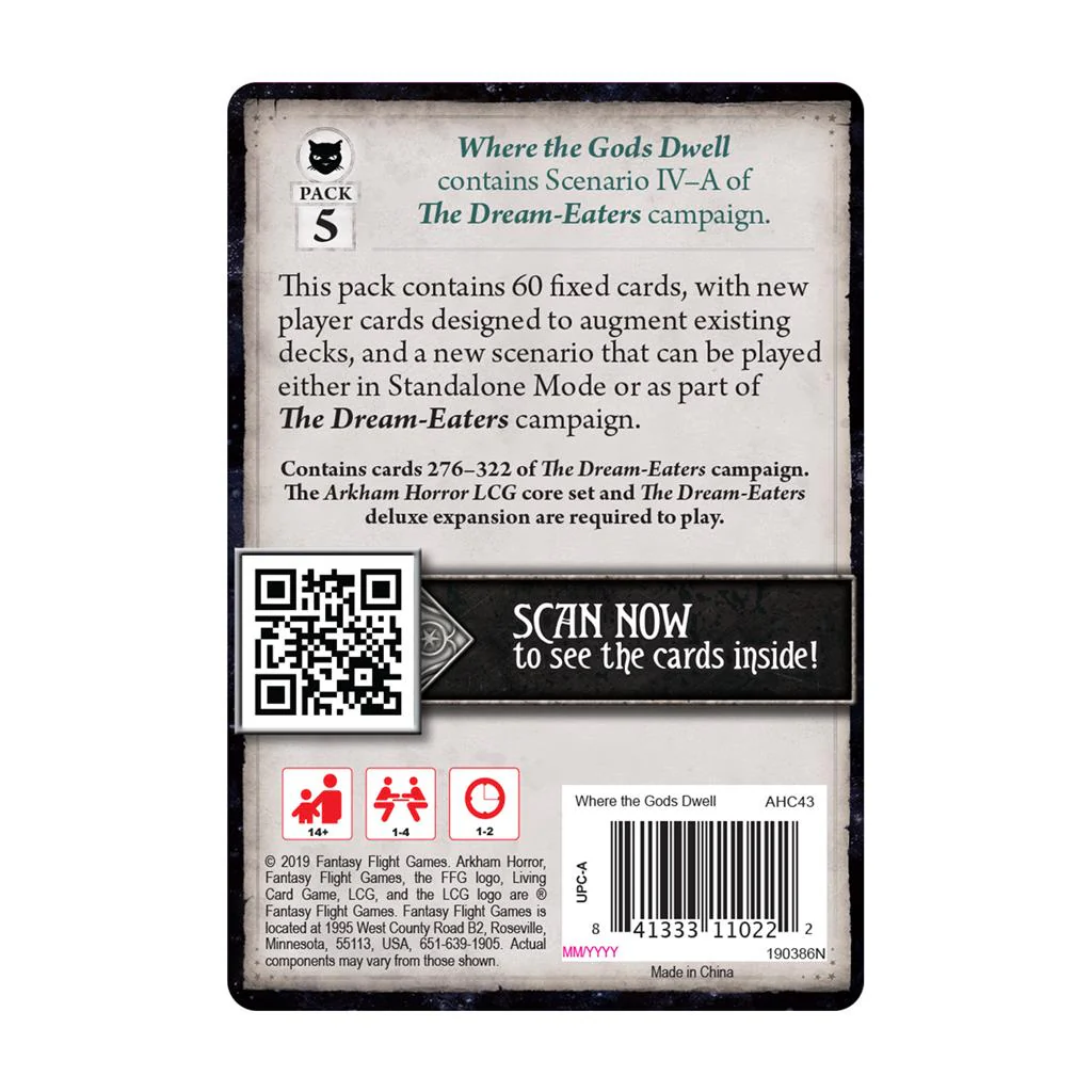 Arkham Horror LCG : Where the Gods Dwell - Image 2