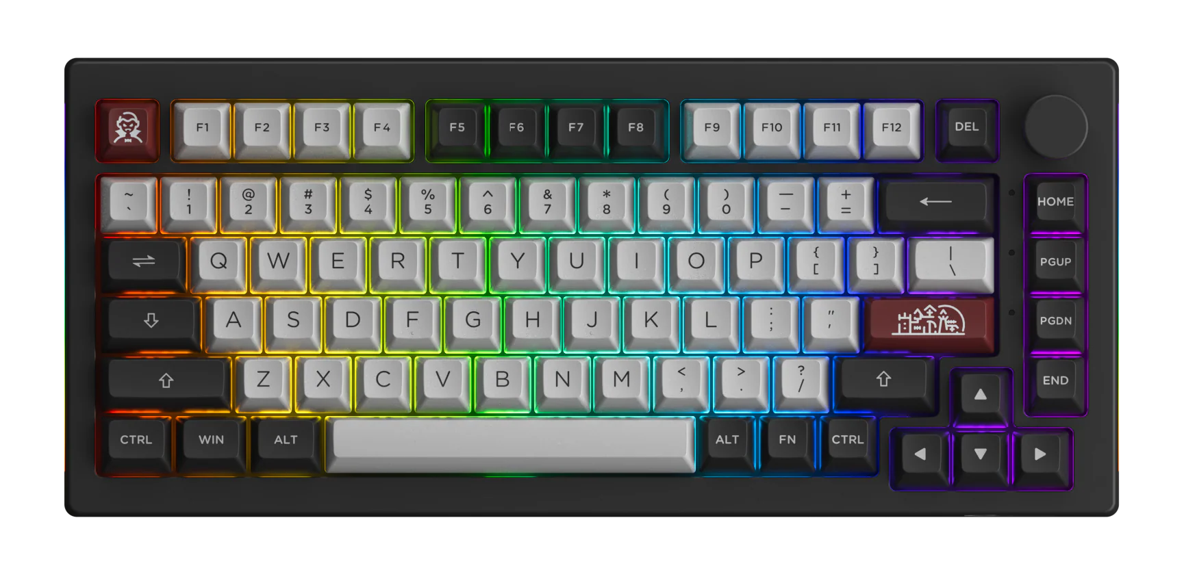 Akko 5075B Plus 75% Hotswap Wireless RGB Keyboard - Image 2
