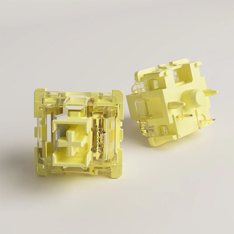 Akko Creamy Yellow Pro V3 50g Linear Switches 45 Pack - Image 5