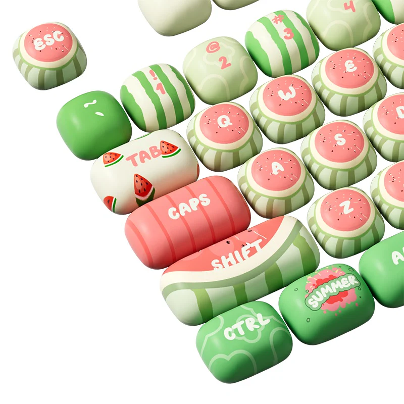 Akko Watermelon 138 Key MOG Profile Dye Sub PBT Keycap Set - Image 3