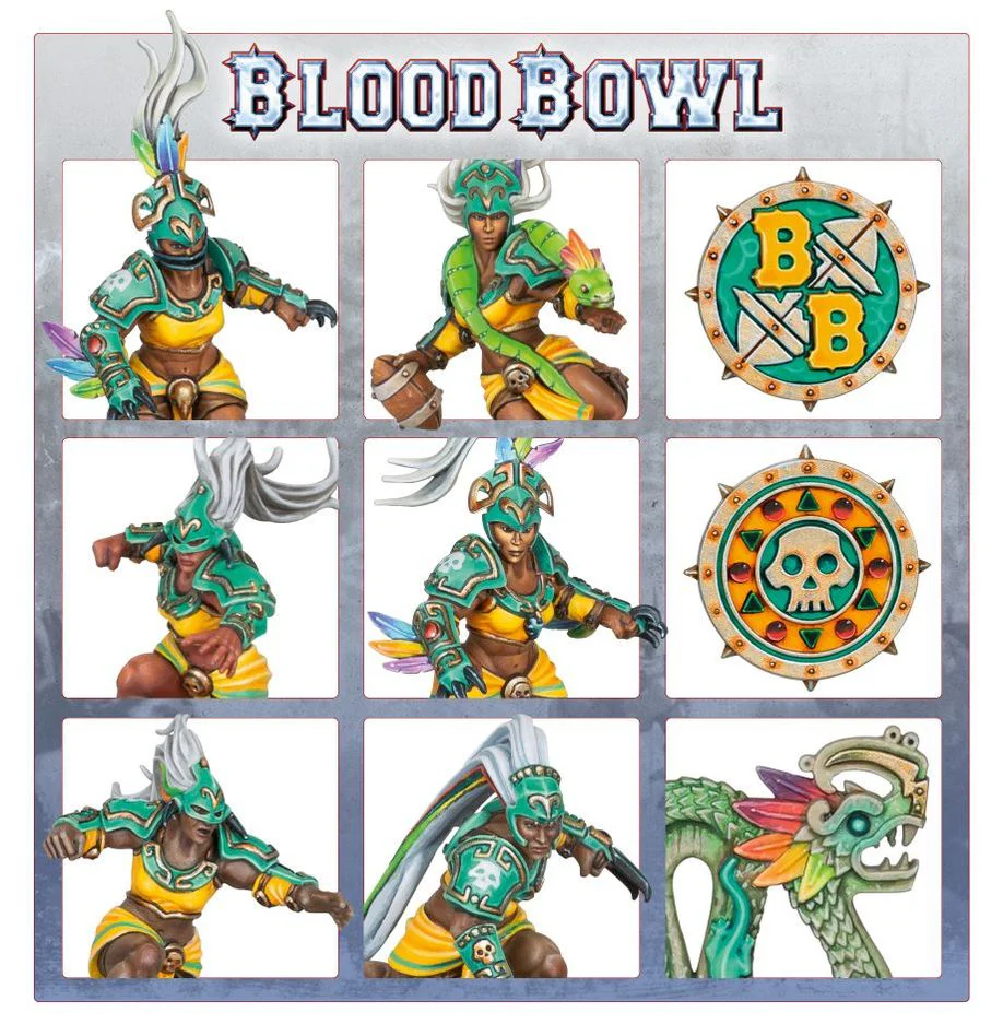 Amazon Blood Bowl Team - Kara Temple Harpies - Image 2