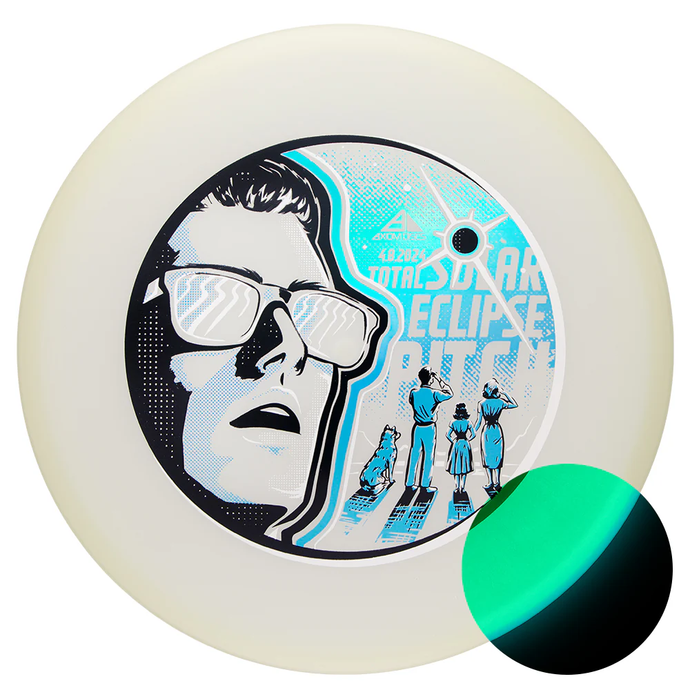 Axiom Commemorative Edition Total Eclipse Glow Proton Pitch Putter Golf Disc - Image 4