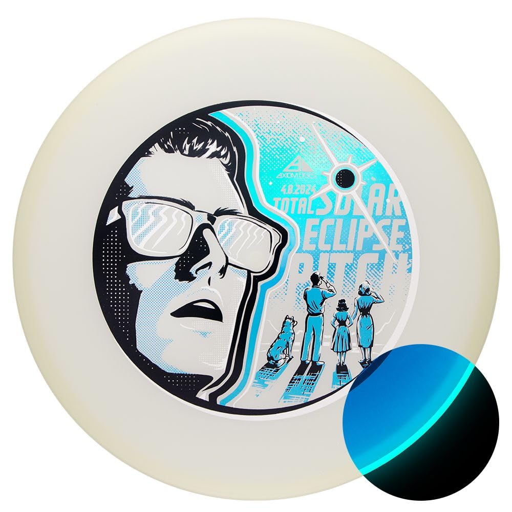 Axiom Commemorative Edition Total Eclipse Glow Proton Pitch Putter Golf Disc - Image 5