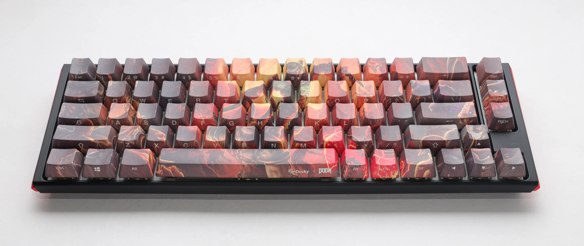 Bethesda x Ducky One 3 SF Doom Edition 65% Hotswap RGB Dye Sub PBT Mechanical Keyboard - Image 12