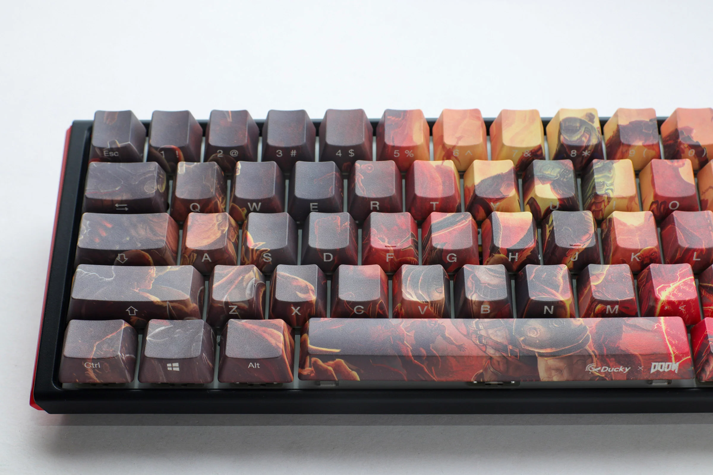 Bethesda x Ducky One 3 SF Doom Edition 65% Hotswap RGB Dye Sub PBT Mechanical Keyboard - Image 6