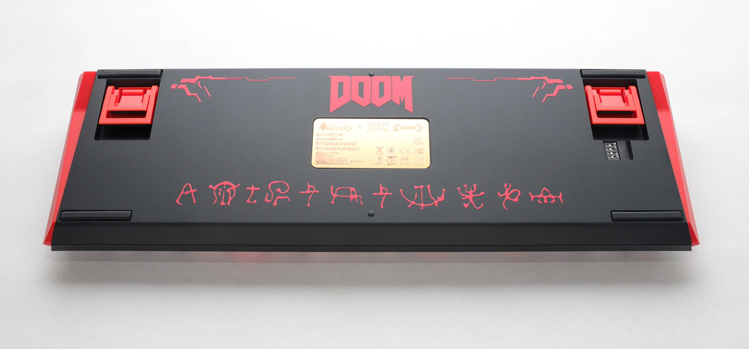 Bethesda x Ducky One 3 SF Doom Edition 65% Hotswap RGB Dye Sub PBT Mechanical Keyboard - Image 8