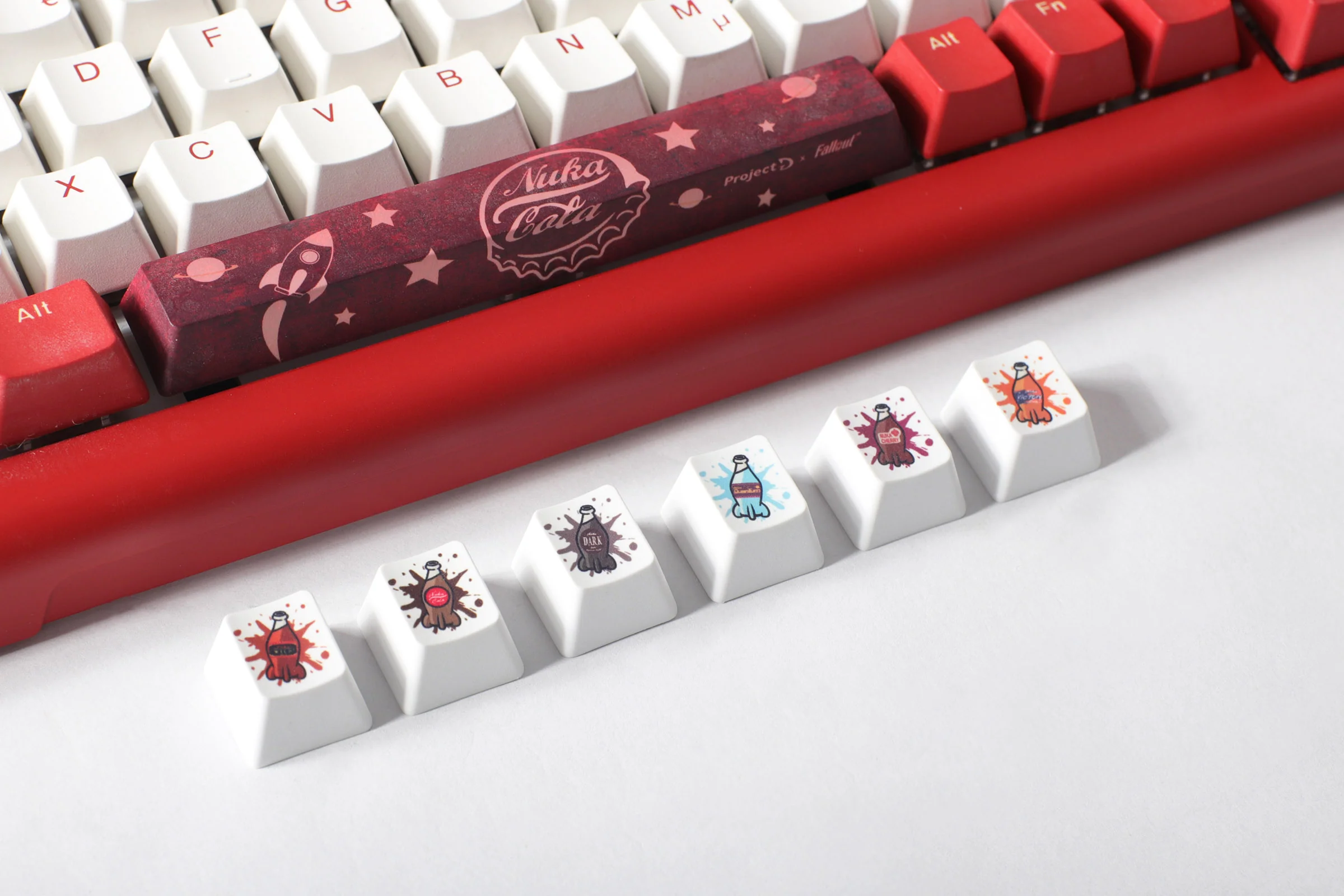 Bethesda x Ducky Tinker 75 Fallout Nuka Cola ProjectD Keyboard - Image 2