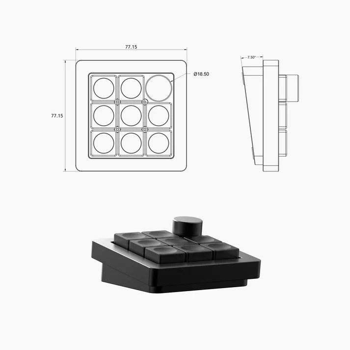 Binepad BNK8 Hotswap Macro Pad - Image 9