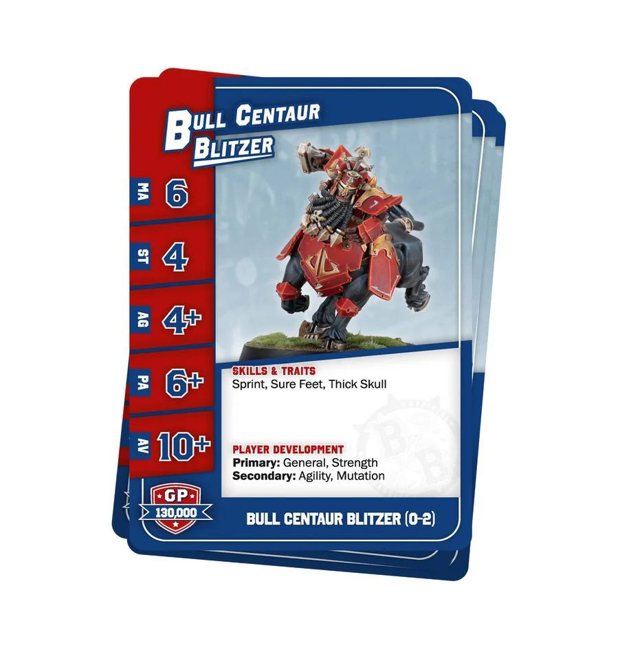 Blood Bowl Chaos Dwarf Team Card Pack - Image 2