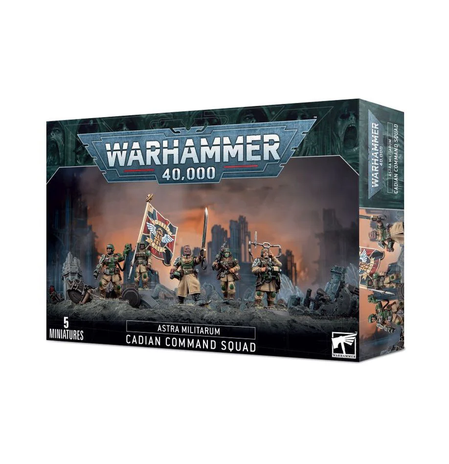 Warhammer 40000 Astra Militarum Cadian Command Squad - Image 8