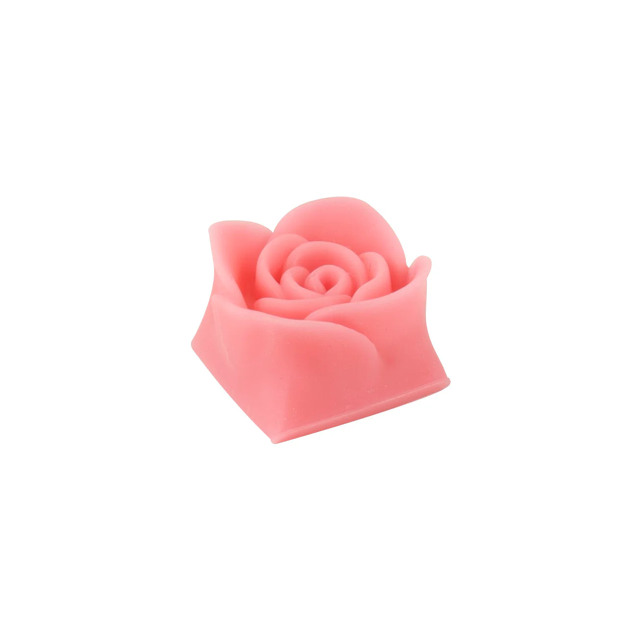 Capsmiths Rose Laser Pink 3D Printed Artisan Keycap - Image 2