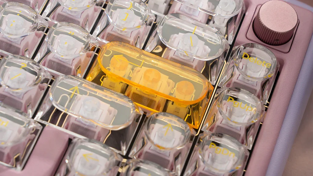 Chilkey Glazed Yellow 170 Key DDA Profile Dye Sub PC Keycap Set - Image 21