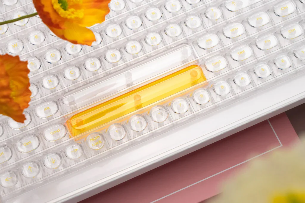 Chilkey Glazed Yellow 170 Key DDA Profile Dye Sub PC Keycap Set - Image 3