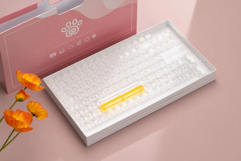 Chilkey Glazed Yellow 170 Key DDA Profile Dye Sub PC Keycap Set - Image 4