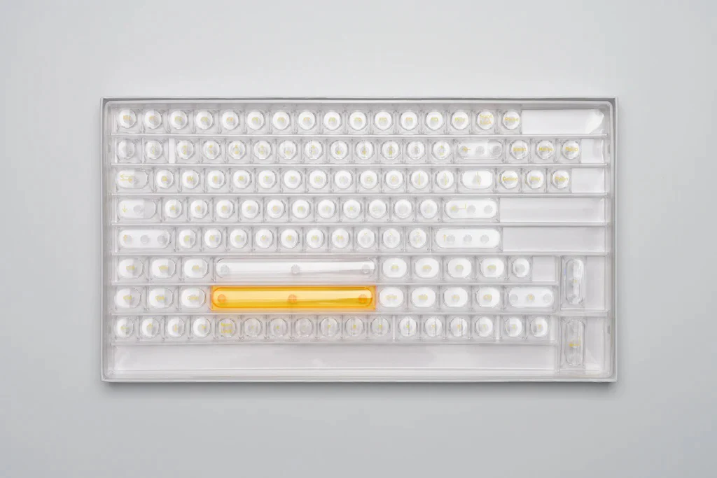Chilkey Glazed Yellow 170 Key DDA Profile Dye Sub PC Keycap Set - Image 6