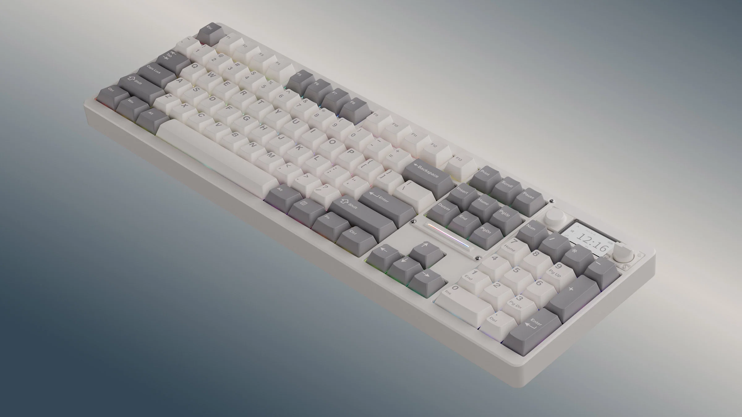 Chilkey ND104 CNC Aluminum Hotswap Wireless RGB Keyboard - Image 25