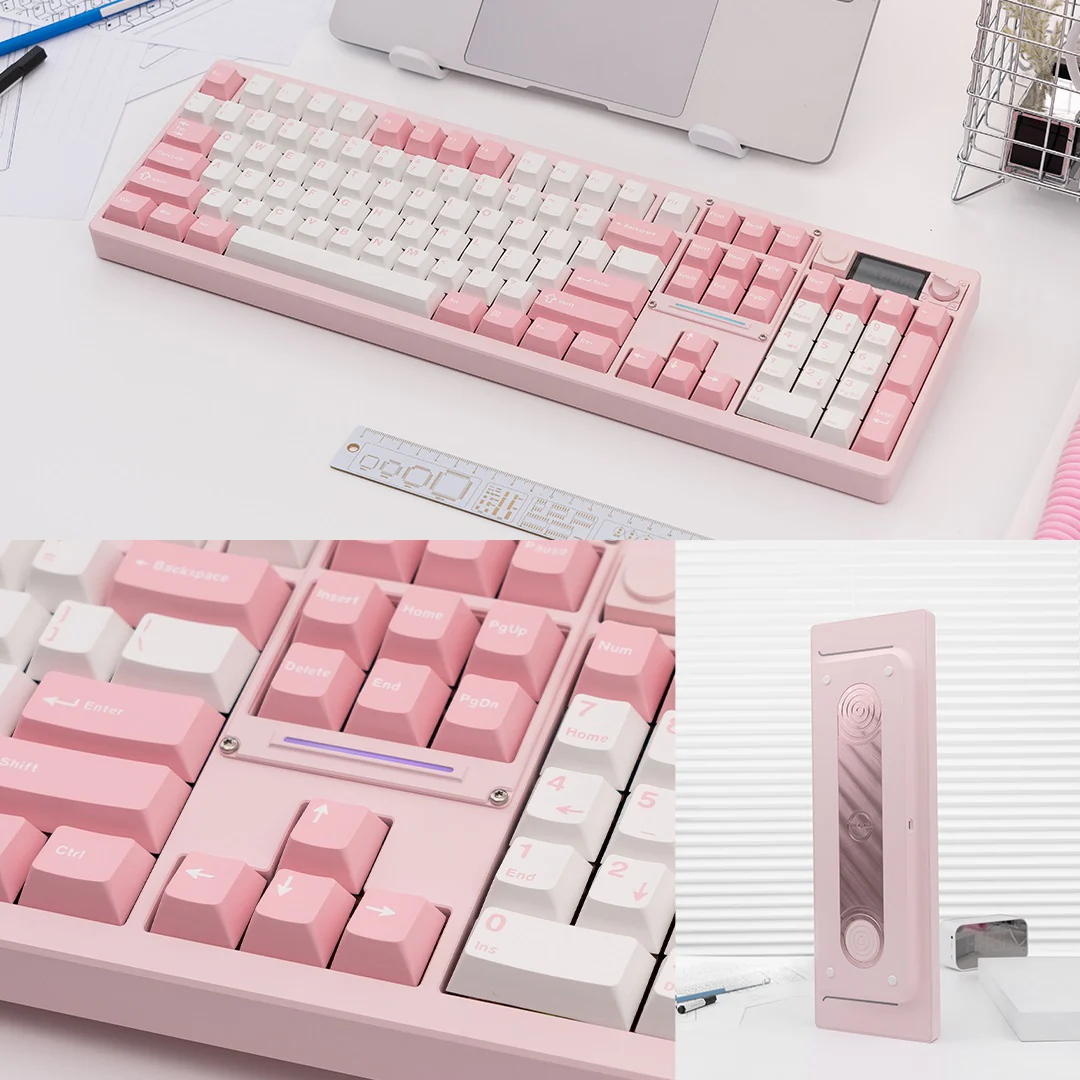 Chilkey ND104 CNC Aluminum Hotswap Wireless RGB Keyboard - Image 37