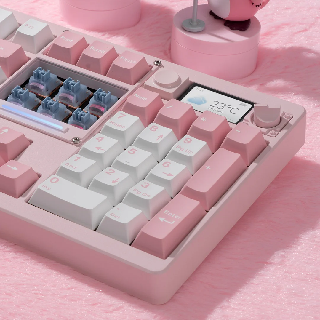 Chilkey ND104 CNC Aluminum Hotswap Wireless RGB Keyboard - Image 38