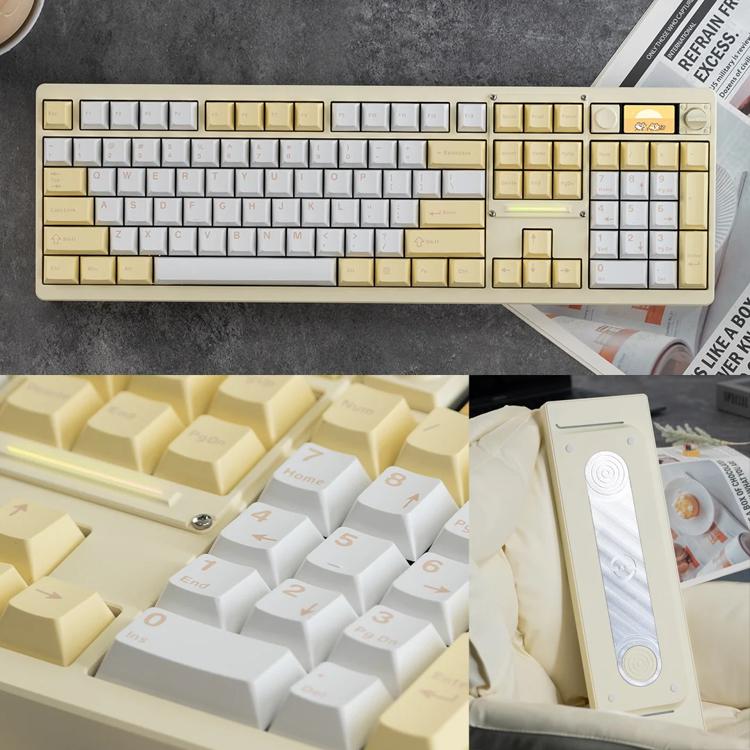 Chilkey ND104 CNC Aluminum Hotswap Wireless RGB Keyboard - Image 41