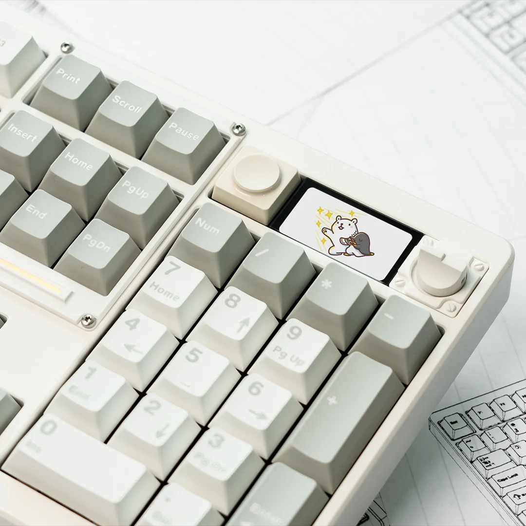 Chilkey ND104 CNC Aluminum Hotswap Wireless RGB Keyboard - Image 49