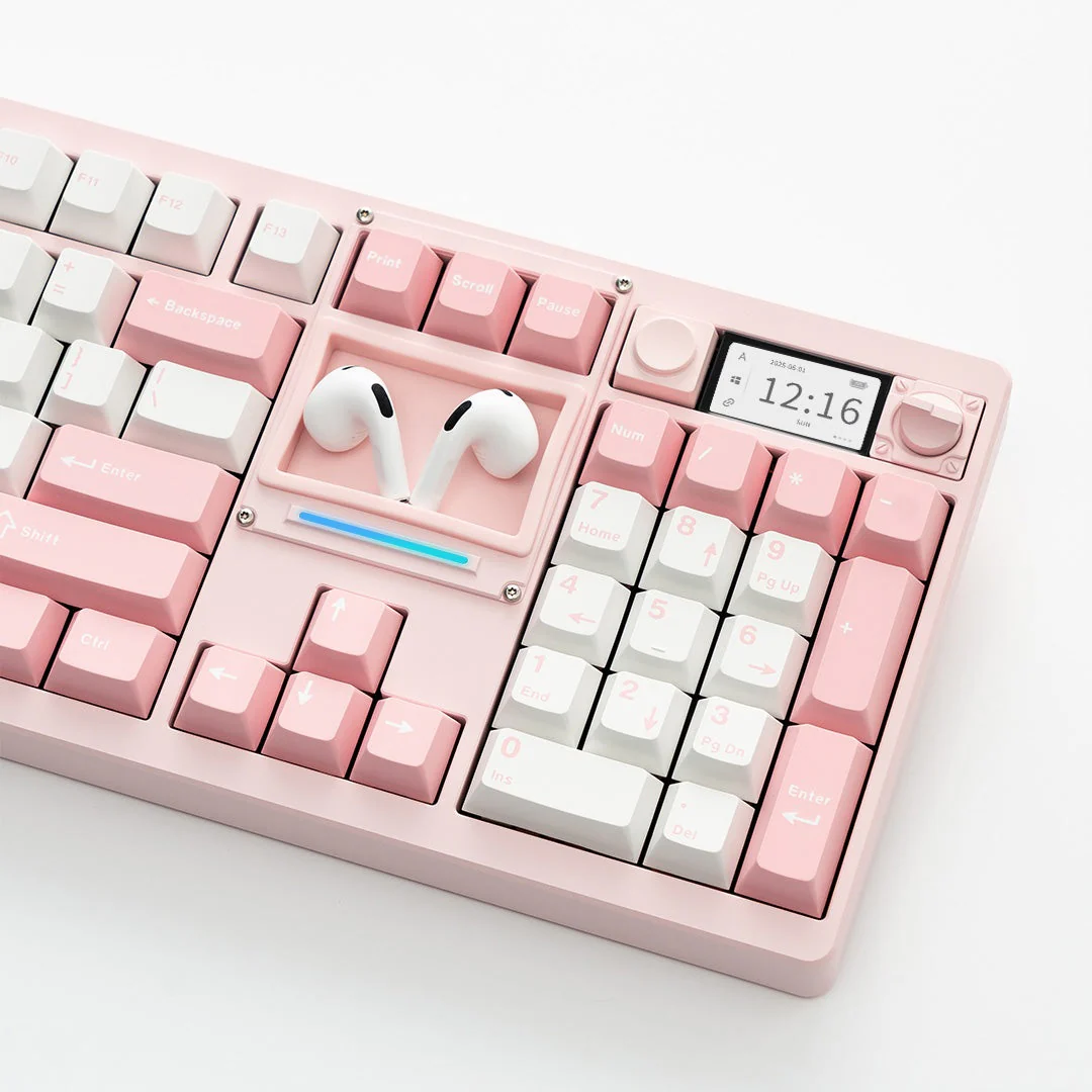 Chilkey ND104 CNC Aluminum Hotswap Wireless RGB Keyboard - Image 53