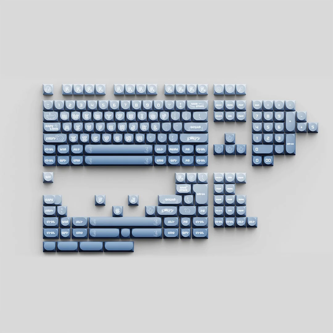 Chilkey Ocean Party 170 Key DDA Profile Dye Sub PBT Keycap Set - Image 3