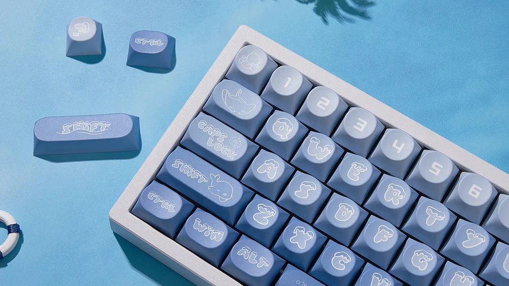 Chilkey Ocean Party 170 Key DDA Profile Dye Sub PBT Keycap Set - Image 6