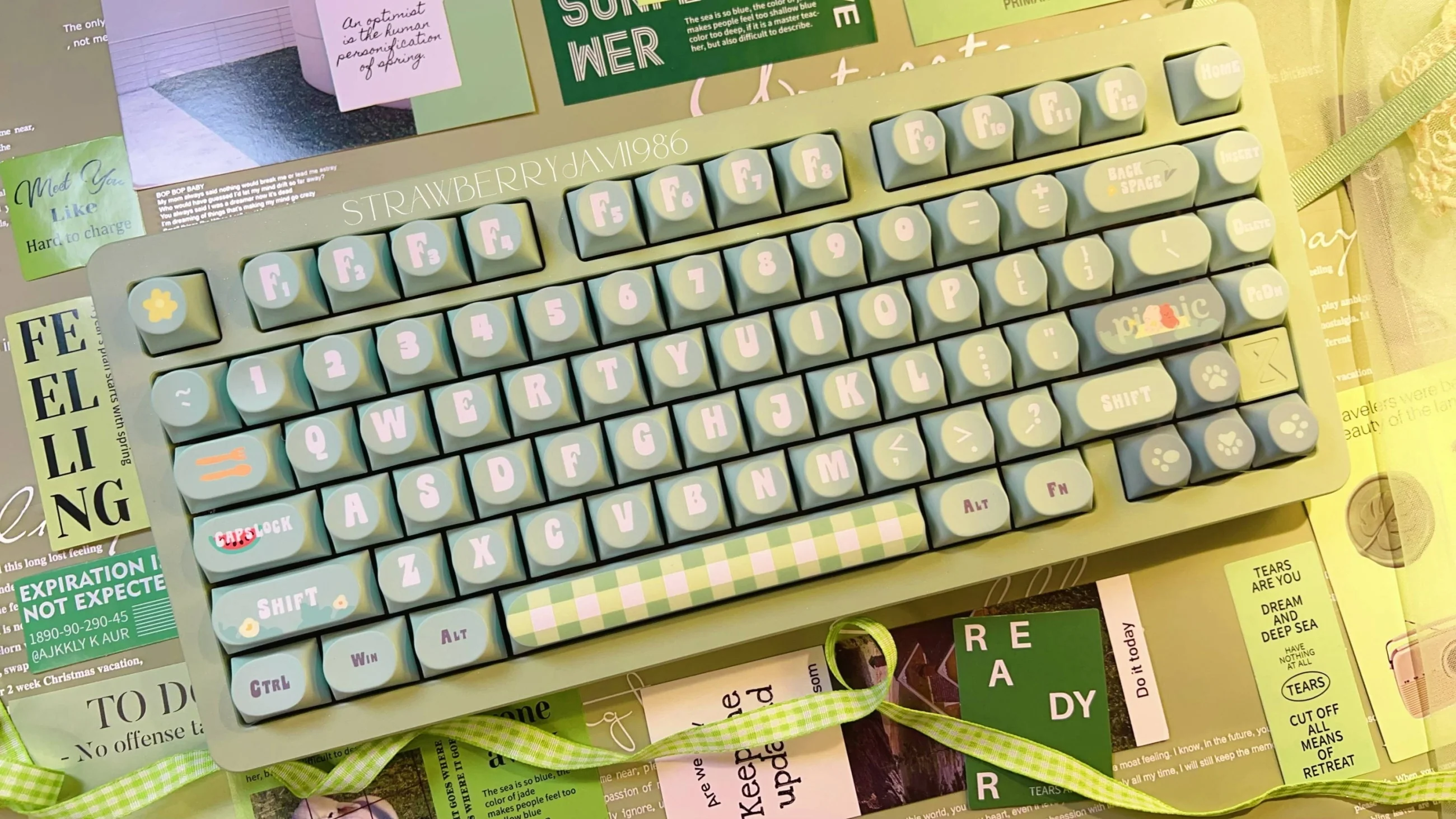 Chilkey Summer Picnic 170 Key DDA Profile Dye Sub PBT Keycap Set - Image 12