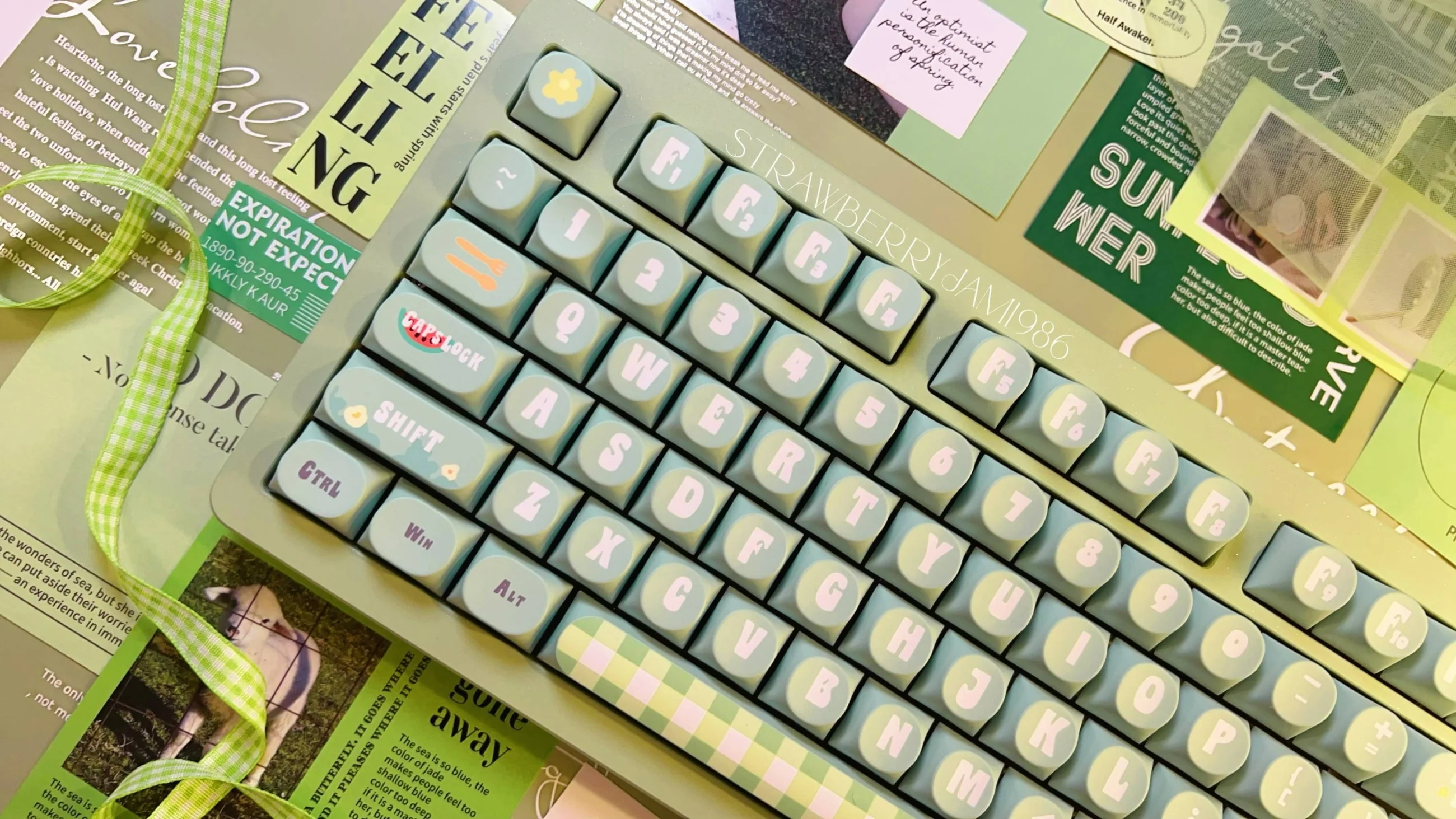 Chilkey Summer Picnic 170 Key DDA Profile Dye Sub PBT Keycap Set - Image 14