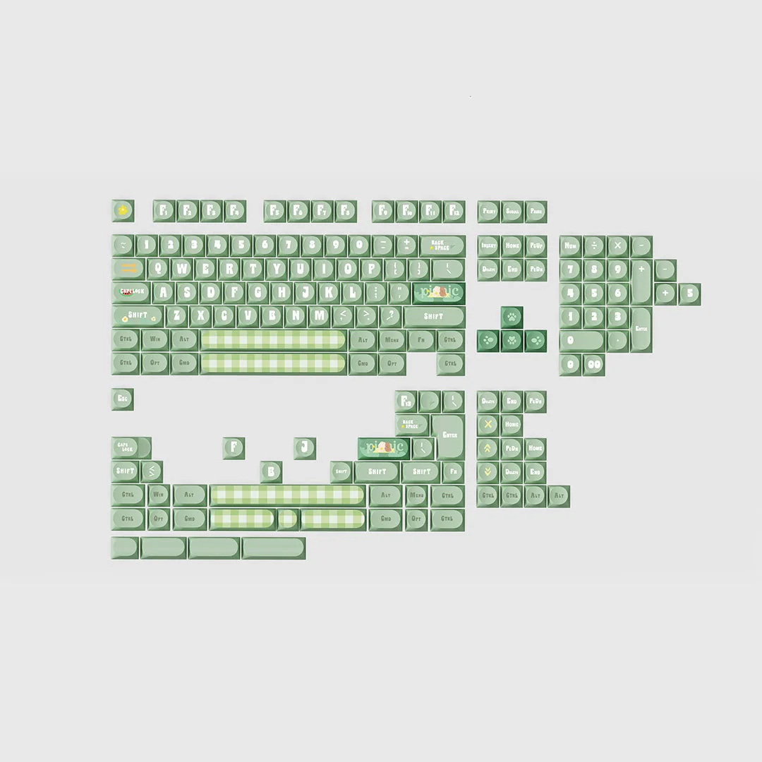 Chilkey Summer Picnic 170 Key DDA Profile Dye Sub PBT Keycap Set - Image 3
