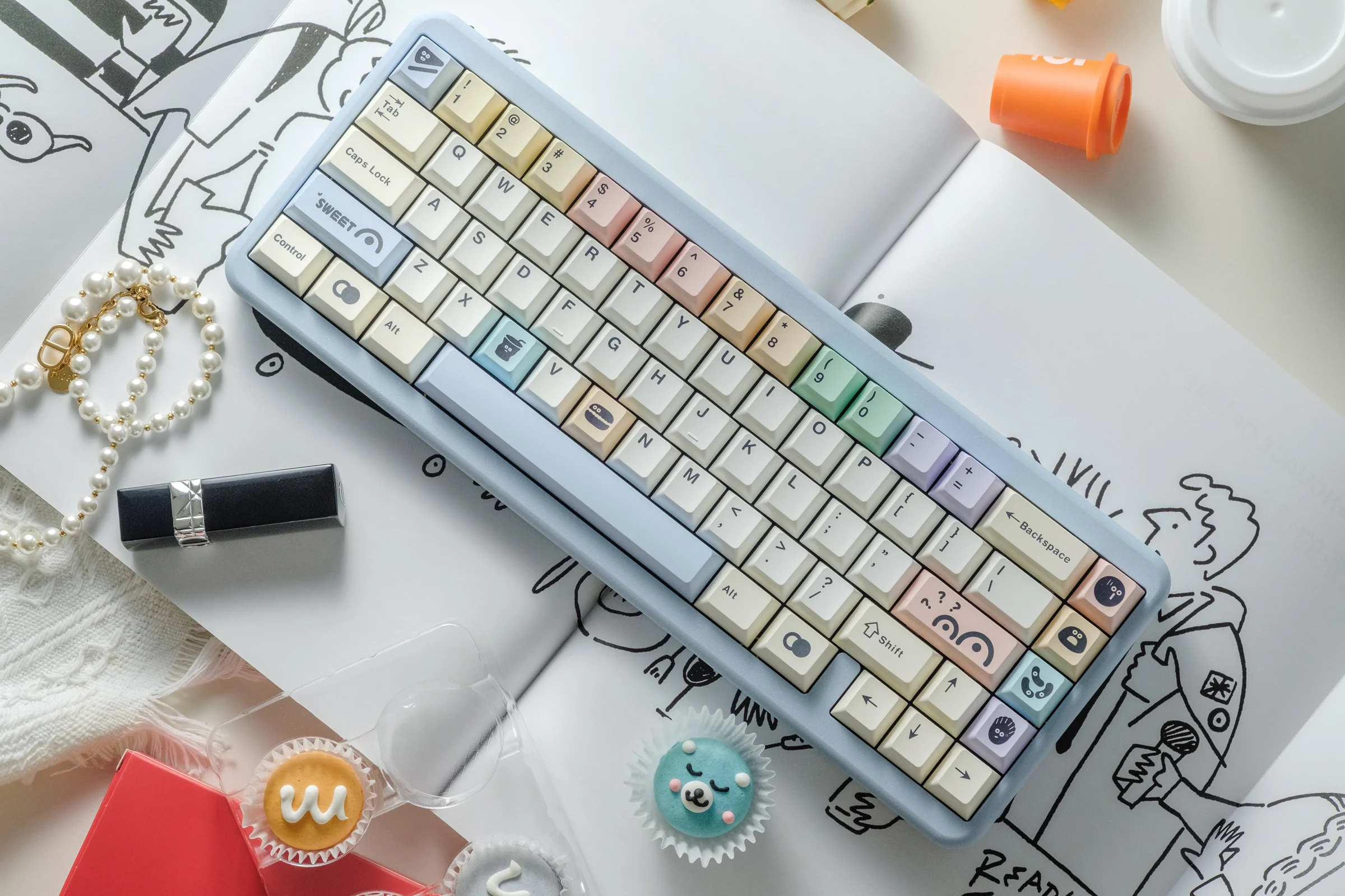 Click Inc Macaron65 Aluminum 65% Hotswap Keyboard - Image 23
