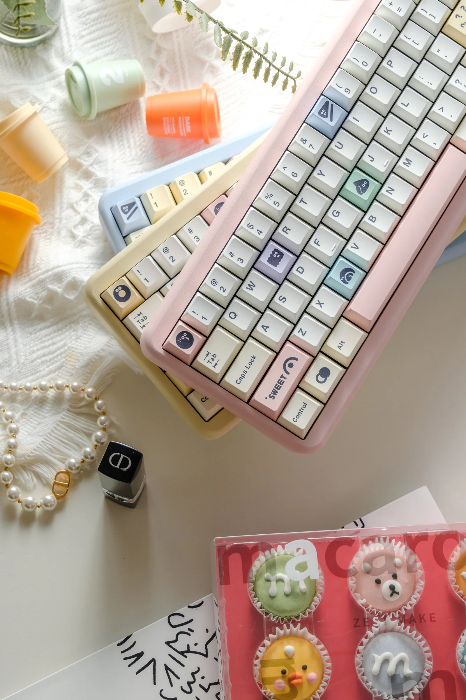 Click Inc Macaron65 Aluminum 65% Hotswap Keyboard - Image 9
