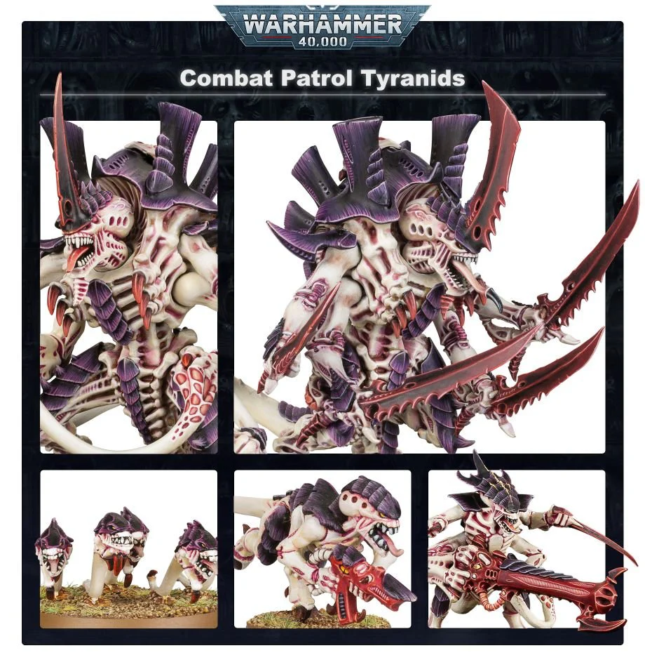 Warhammer 40000 Combat Patrol Tyranids 44 Figures - Image 2