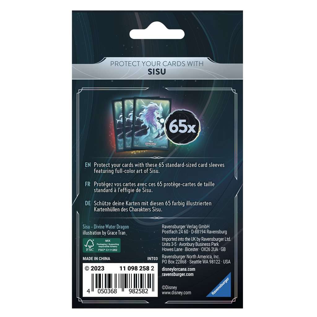 Disney Lorcana : Rise of the Floodborn Card Sleeves Pack Sisu - Image 2