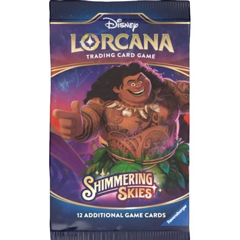 Disney Lorcana TCG Shimmering Skies Booster Pack - Image 2