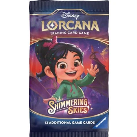 Disney Lorcana TCG Shimmering Skies Booster Pack - Image 3