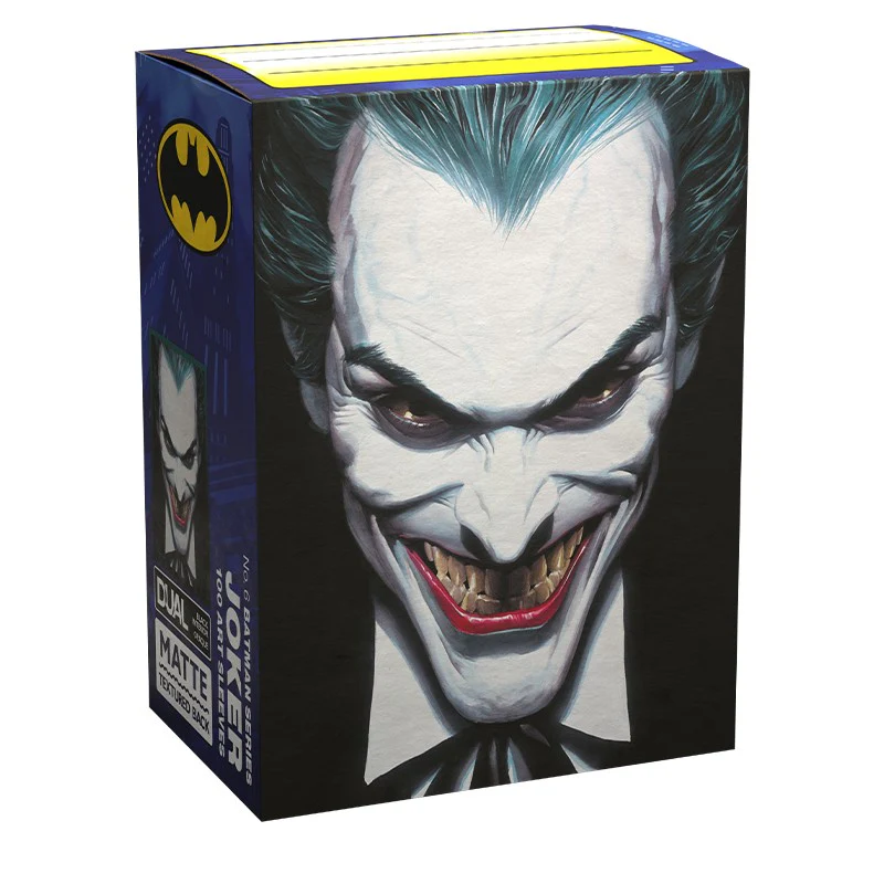 Dragon Shield Standard Matte Dual Art Card Sleeves Batman 85th Anniversary Joker 100ct