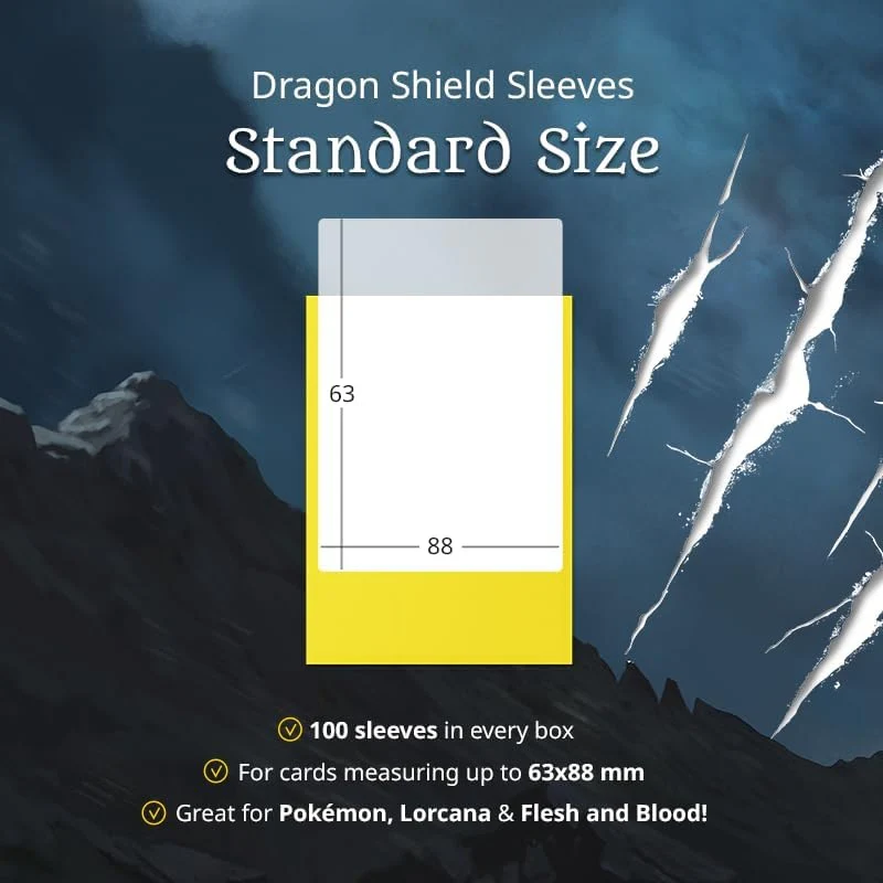 Dragon Shield Standard Matte Dual Art Magic The Gathering Landfall Series Card Sleeves Scalding Tarn 100ct - Image 6