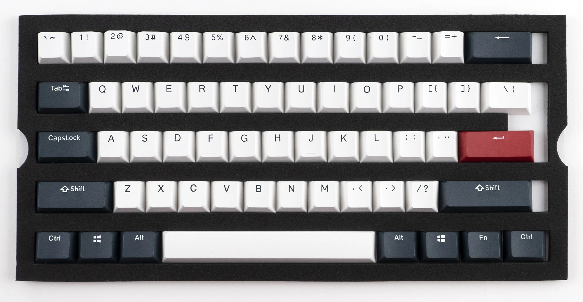 Ducky Tuxedo 108 Key Cherry Profile PBT Double Shot Keycap Set - Image 2