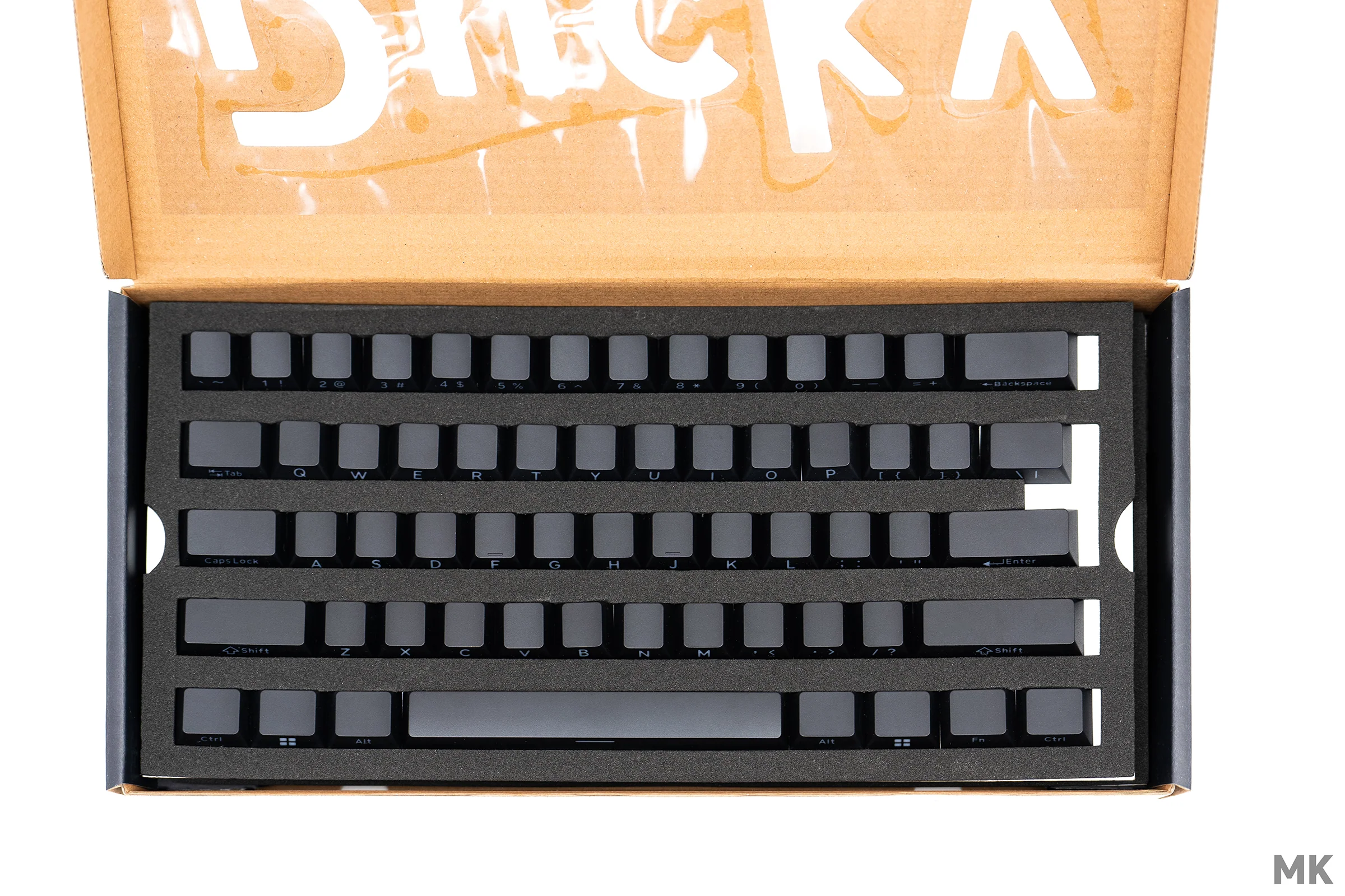Ducky Black Backlit 108 Key Cherry Side Print Double Shot PBT Keycap Set - Image 3