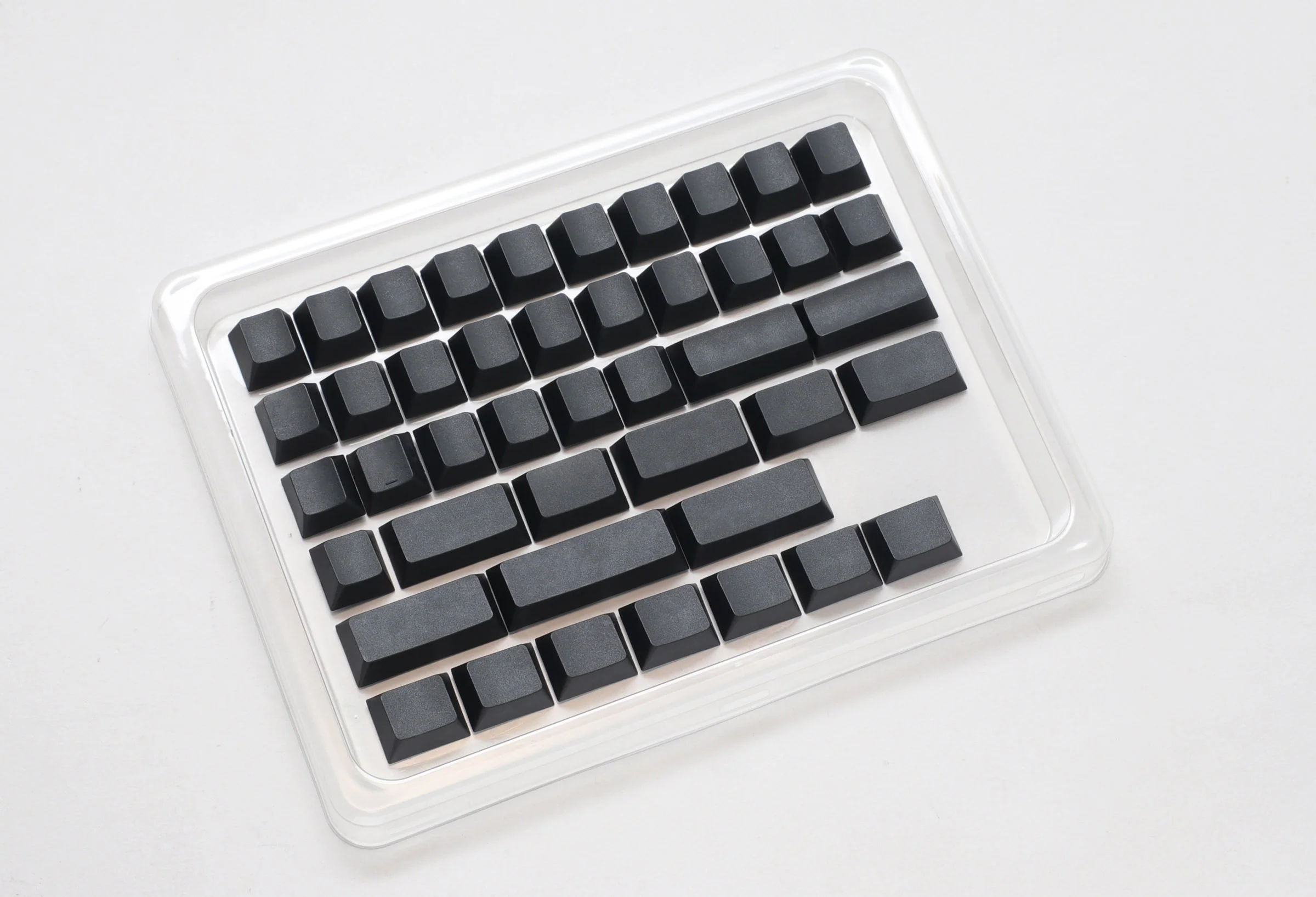 Ducky Black Blank 132 Key Cherry Profile PBT Keycap Set - Image 2