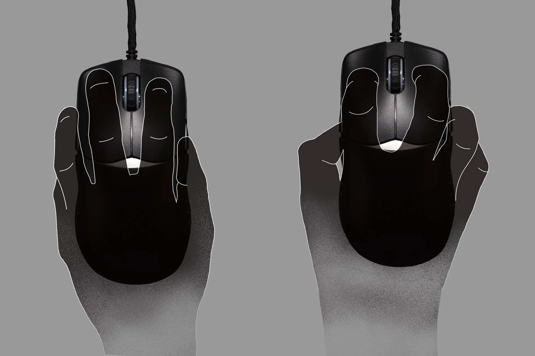 Ducky Feather Mouse 65g SR structure RGB 3389 Sensor Huano Switches - Image 9