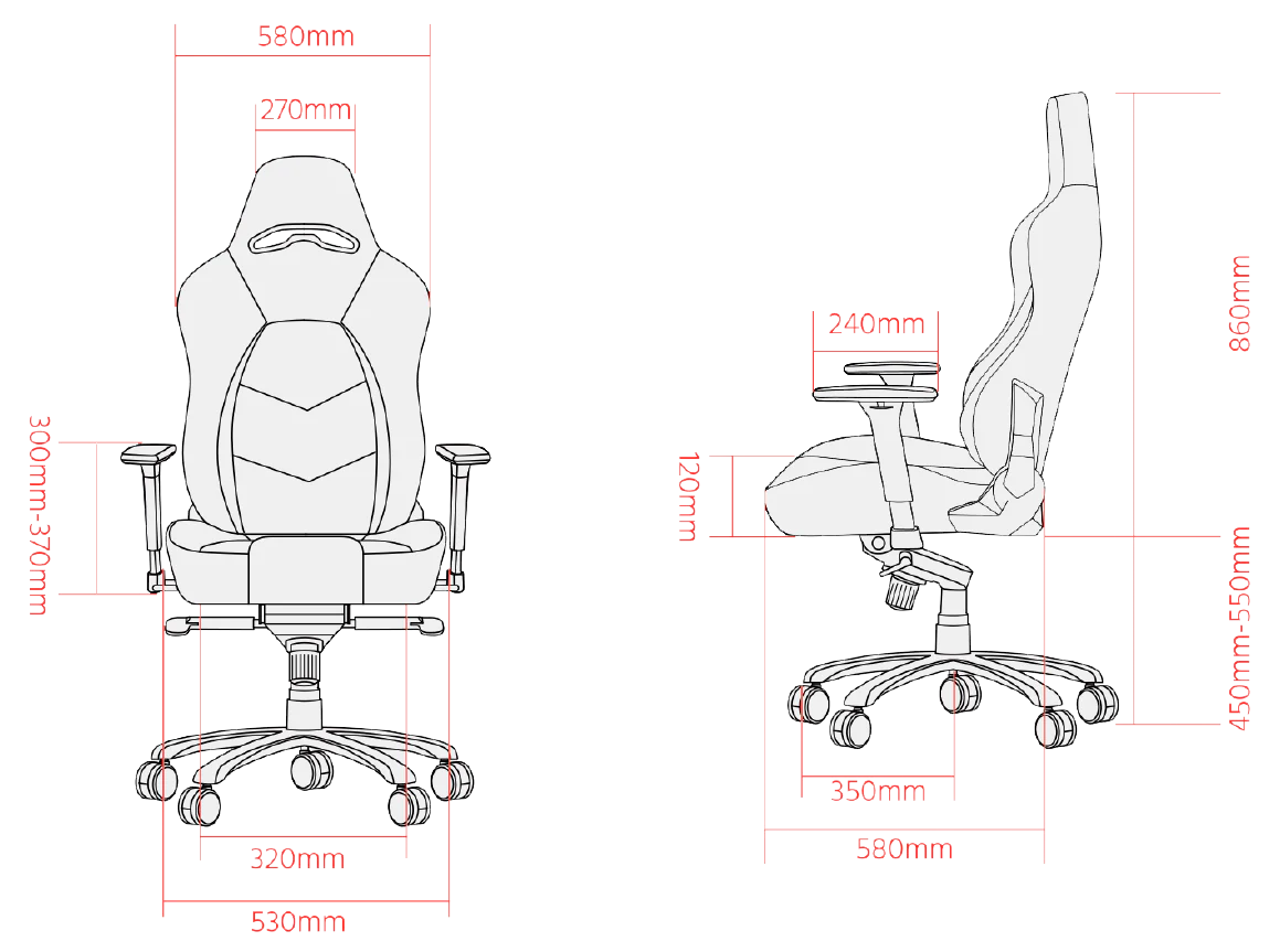 Ducky Hurricane Gaming Chair - Image 10
