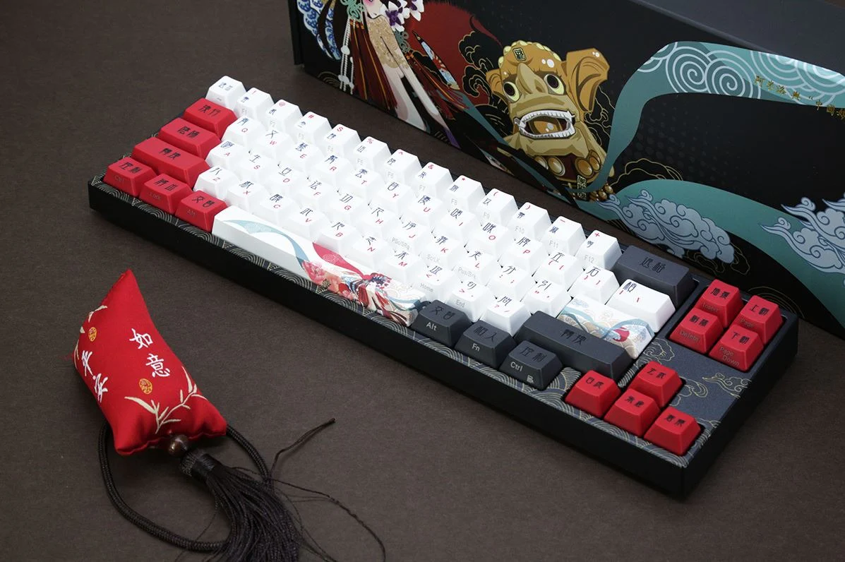 Varmilo x Ducky MIYA Pro Beijing Opera 65% Bluetooth Dye Sub PBT Mechanical Keyboard - Image 3