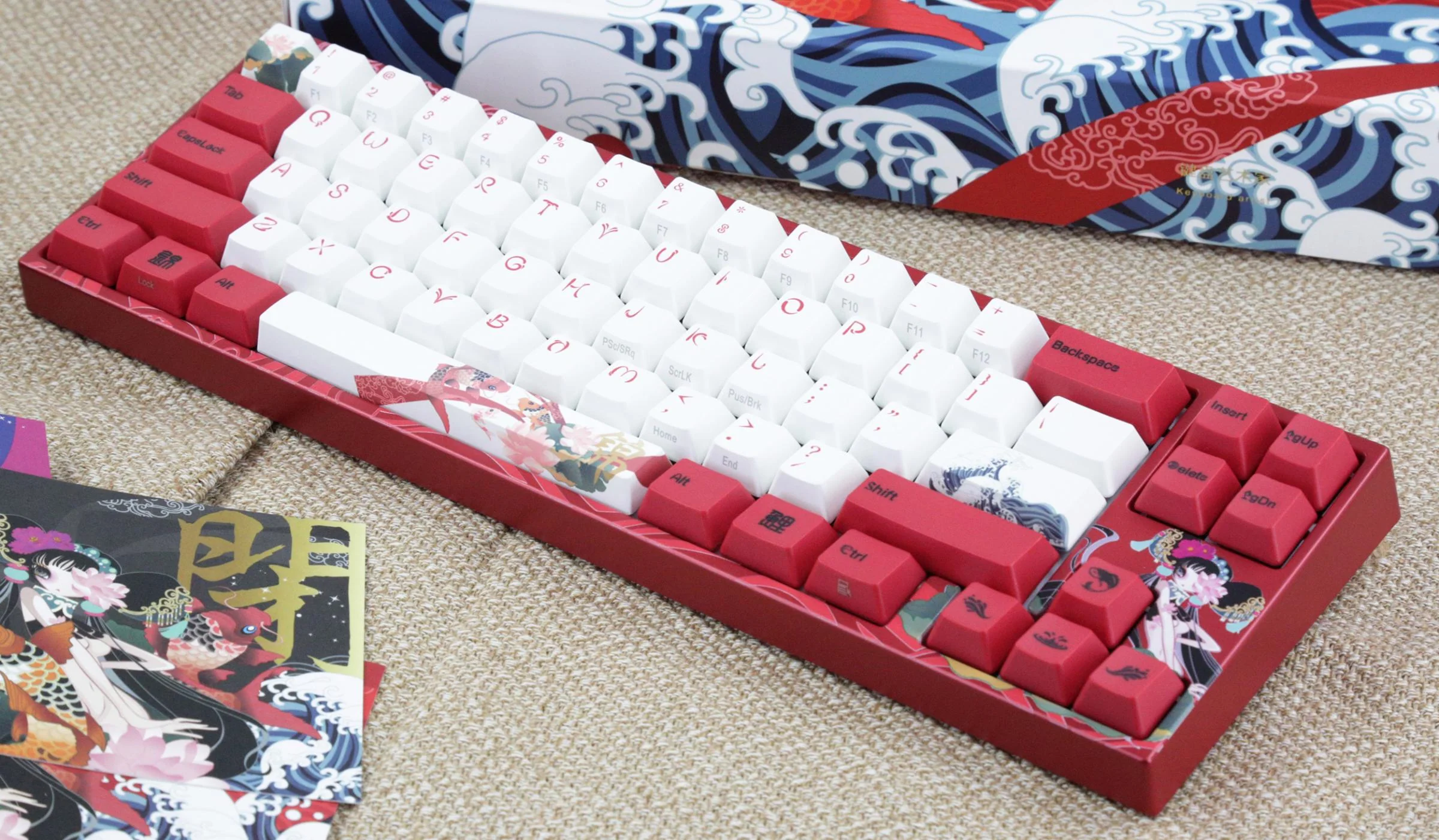 Ducky MIYA Pro Koi 65% Bluetooth Dye Sub PBT Mechanical Keyboard - Image 7