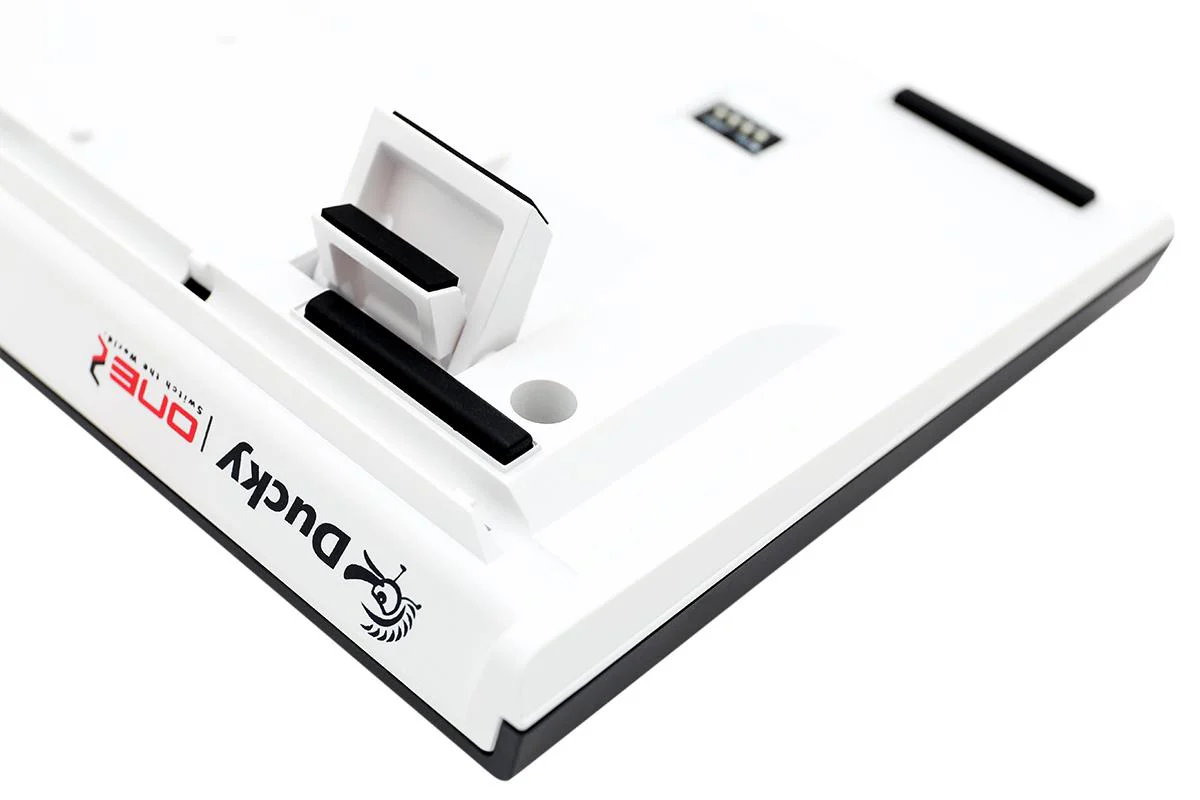 Ducky One 2 Black Case White LED Double Shot PBT Mechanical Keyboard - Image 12
