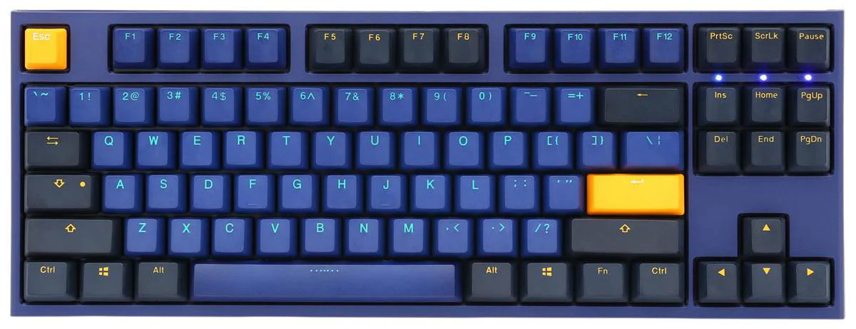 Ducky One 2 Horizon TKL Double Shot PBT Mechanical Keyboard