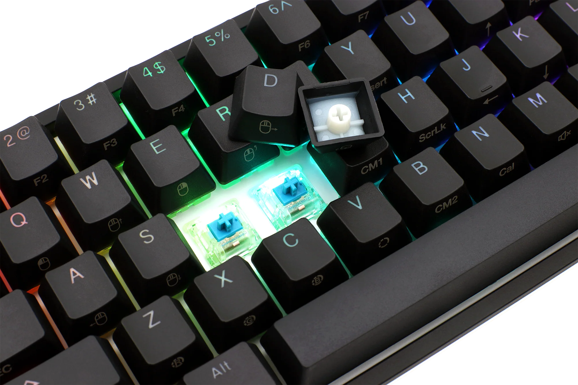 Ducky One 2 Mini v2 RGB LED 60% Double Shot PBT Mechanical Keyboard - Image 12